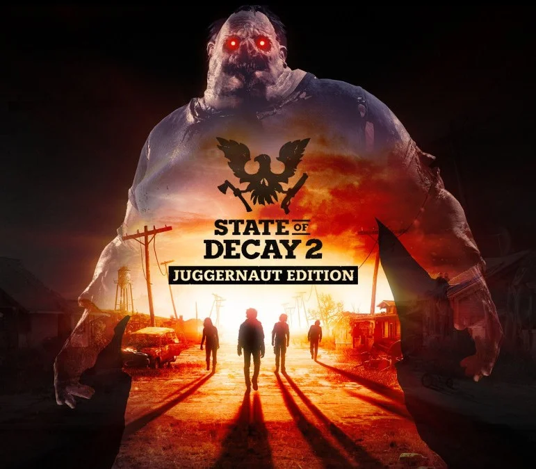 State of Decay 2 Juggernaut Edition EU cover, survivors on a rural road