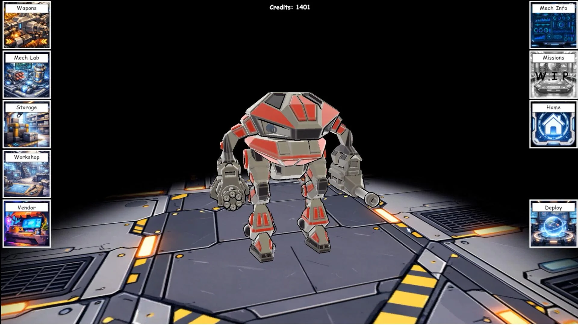 Mechgrave Overdrive upgrades screenshot