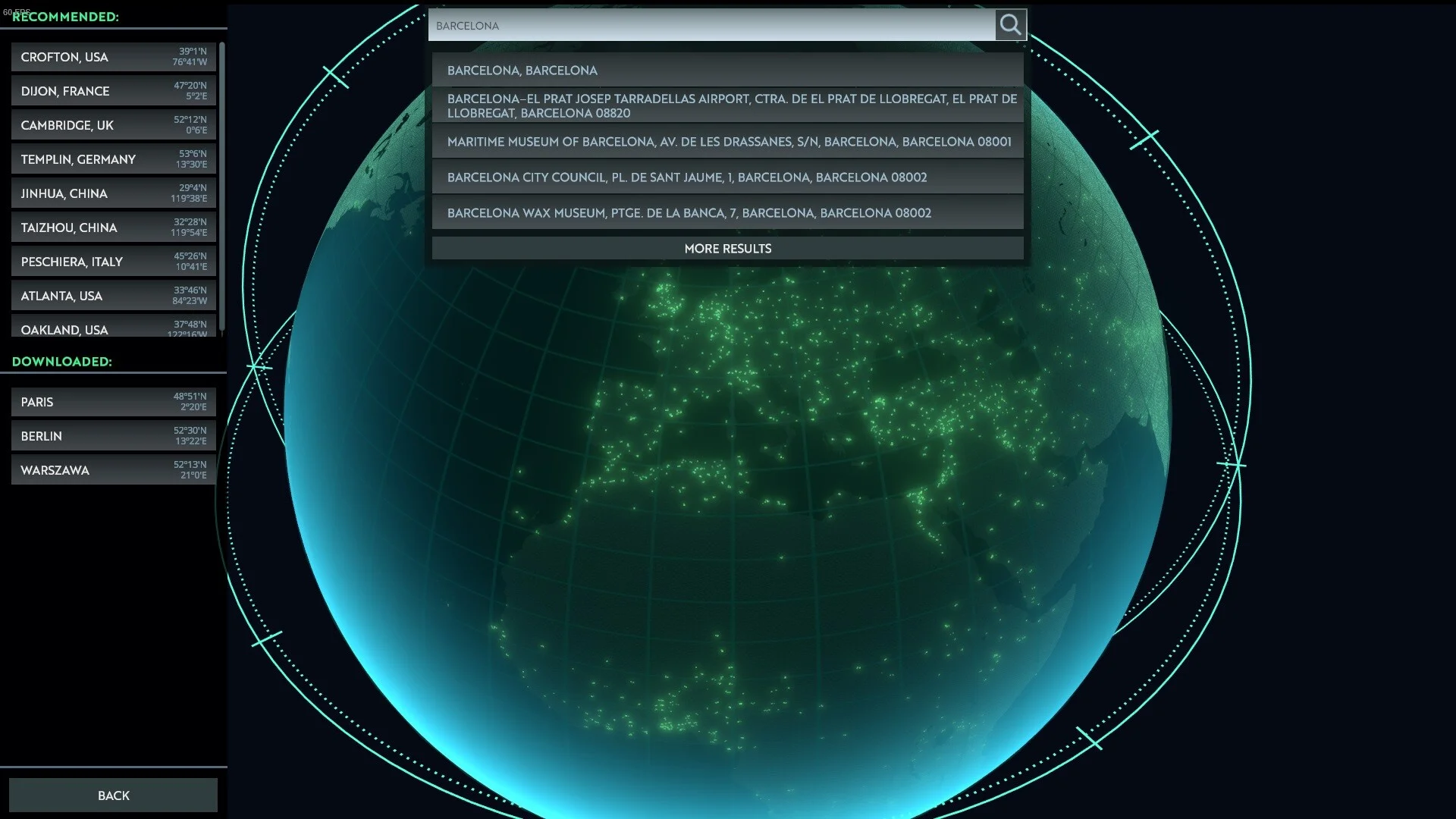 OpenStreetMap settlement