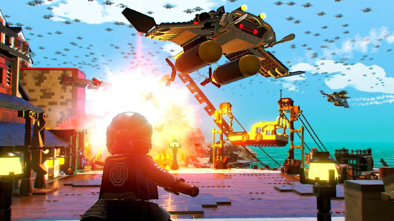 LEGO NINJAGO Movie Video Game Battle Map match