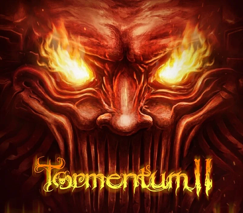 Tormentum II cover of a hand-drawn island prison
