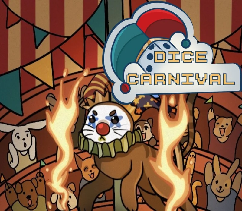 Dice Carnival cover of a dice bank