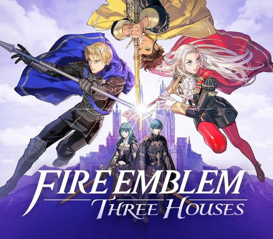 Fire Emblem Three Houses cover, Garreg Mach