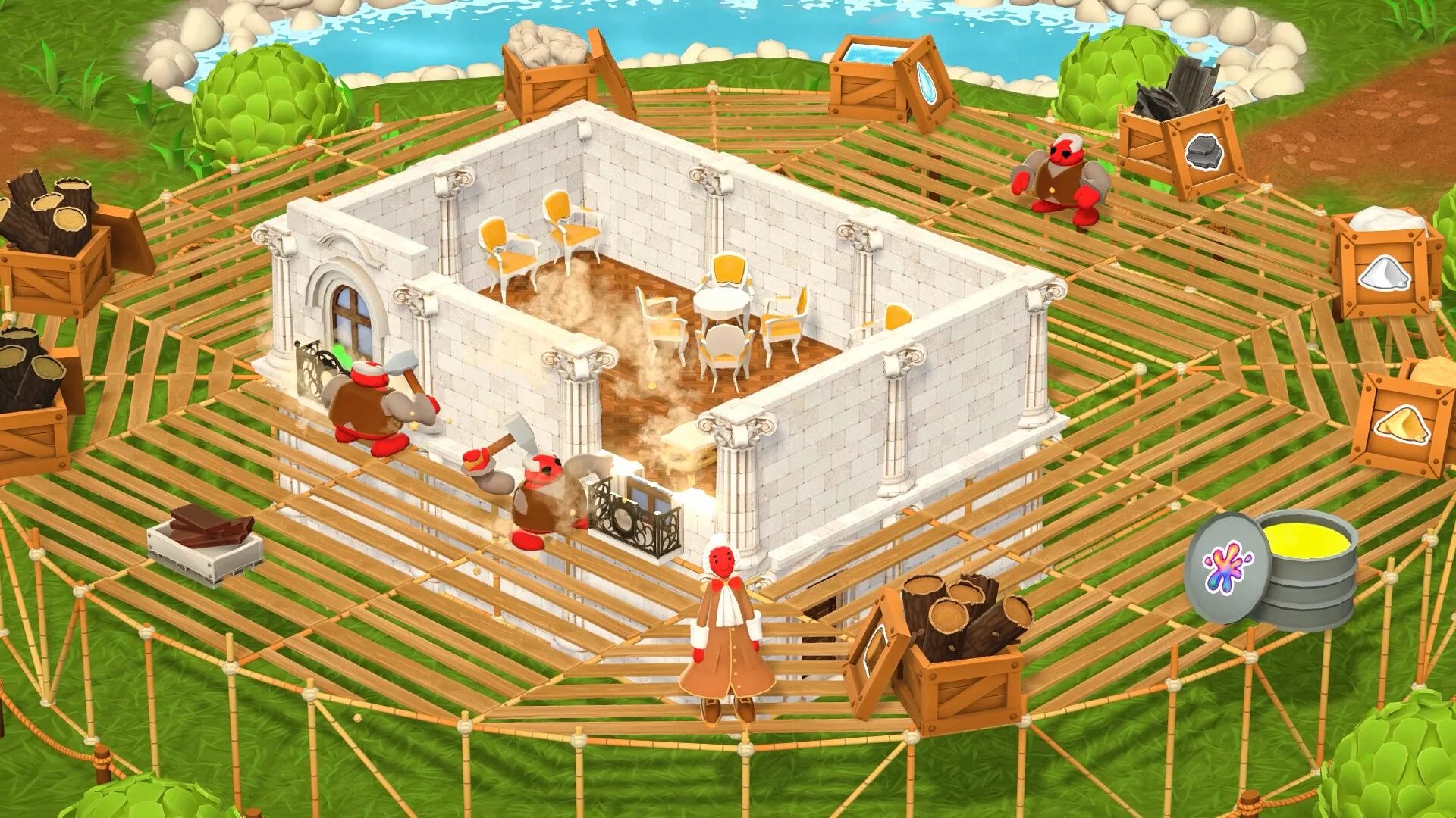 Buildest workers crafting materials PS5