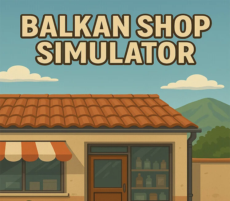 Balkan Shop Simulator cover of a neighborhood counter