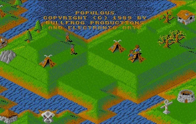 Populous classic god game screenshot EA App PC