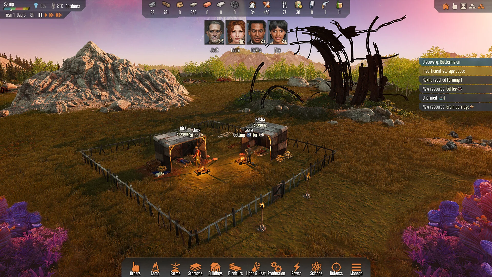 Stranded Alien Dawn Xbox gameplay screenshot
