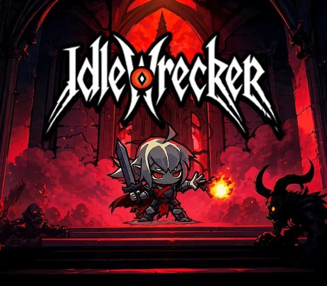 IdleWrecker cover art, Diablo-inspired idle loot incremental RPG