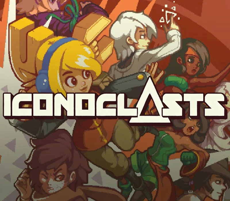 Iconoclasts cover, Robin with a wrench