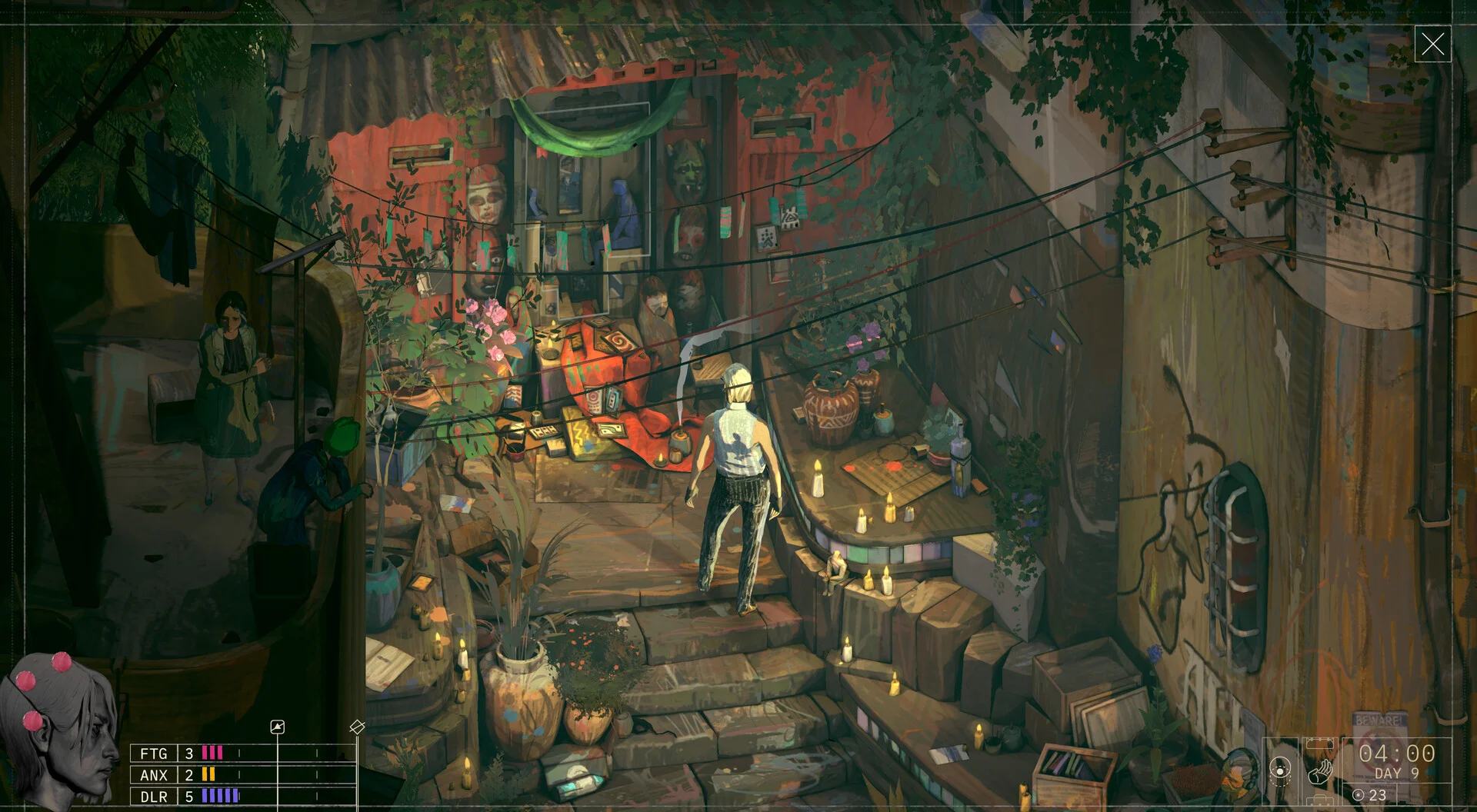 ZERO PARADES Backstage Mode art director walkthrough