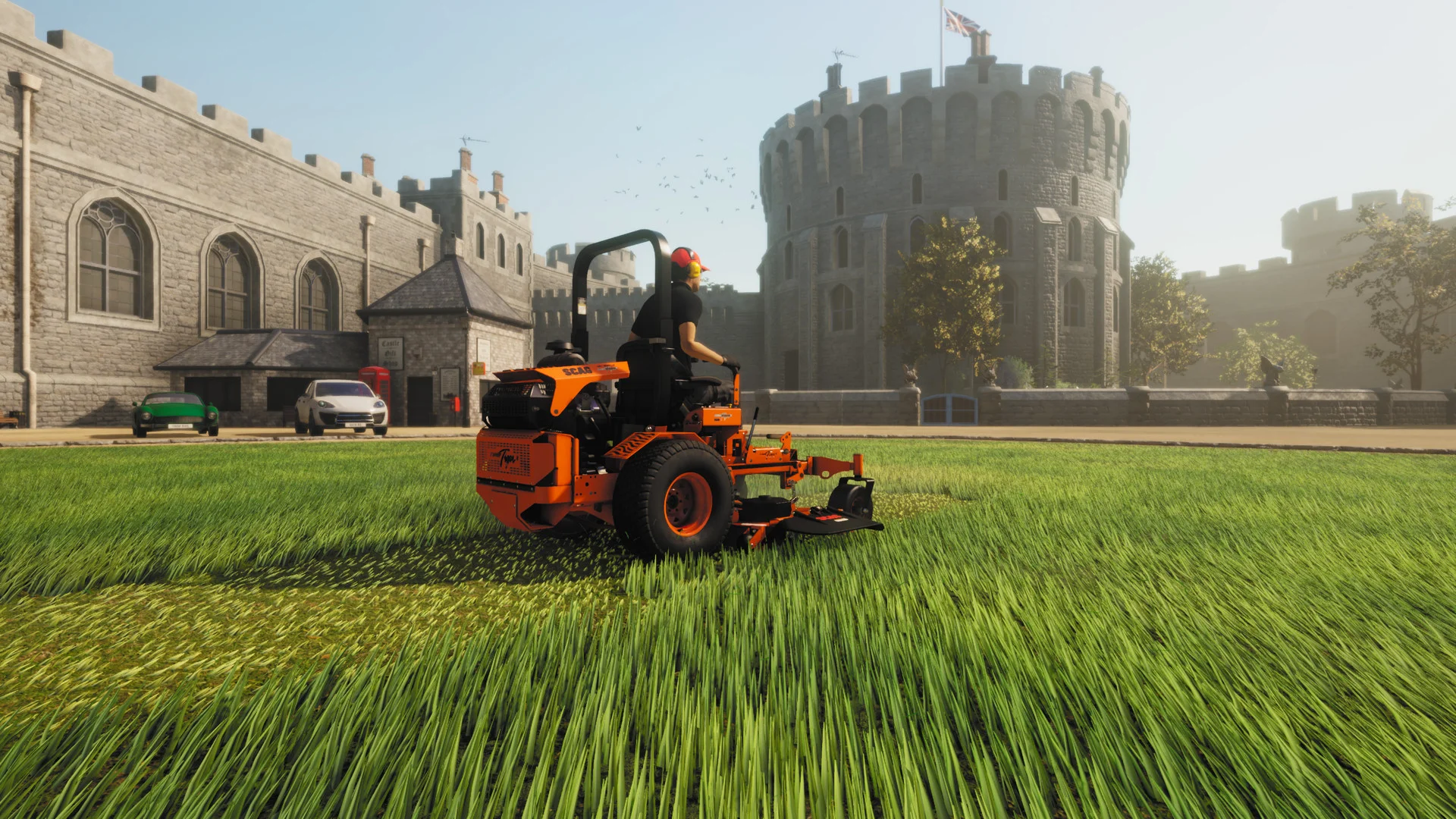 Lawn Mowing Dino Safari