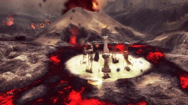 From Dust sand water lava tools