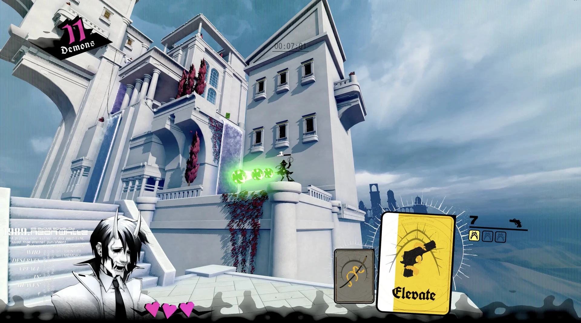 Neon White Steam Key EU gallery screenshot
