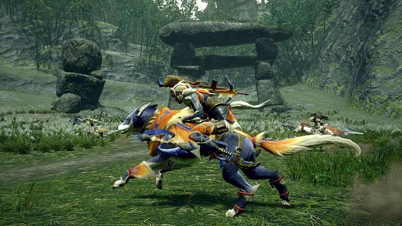 Monster Hunter Rise Deluxe Kamurai layered armor