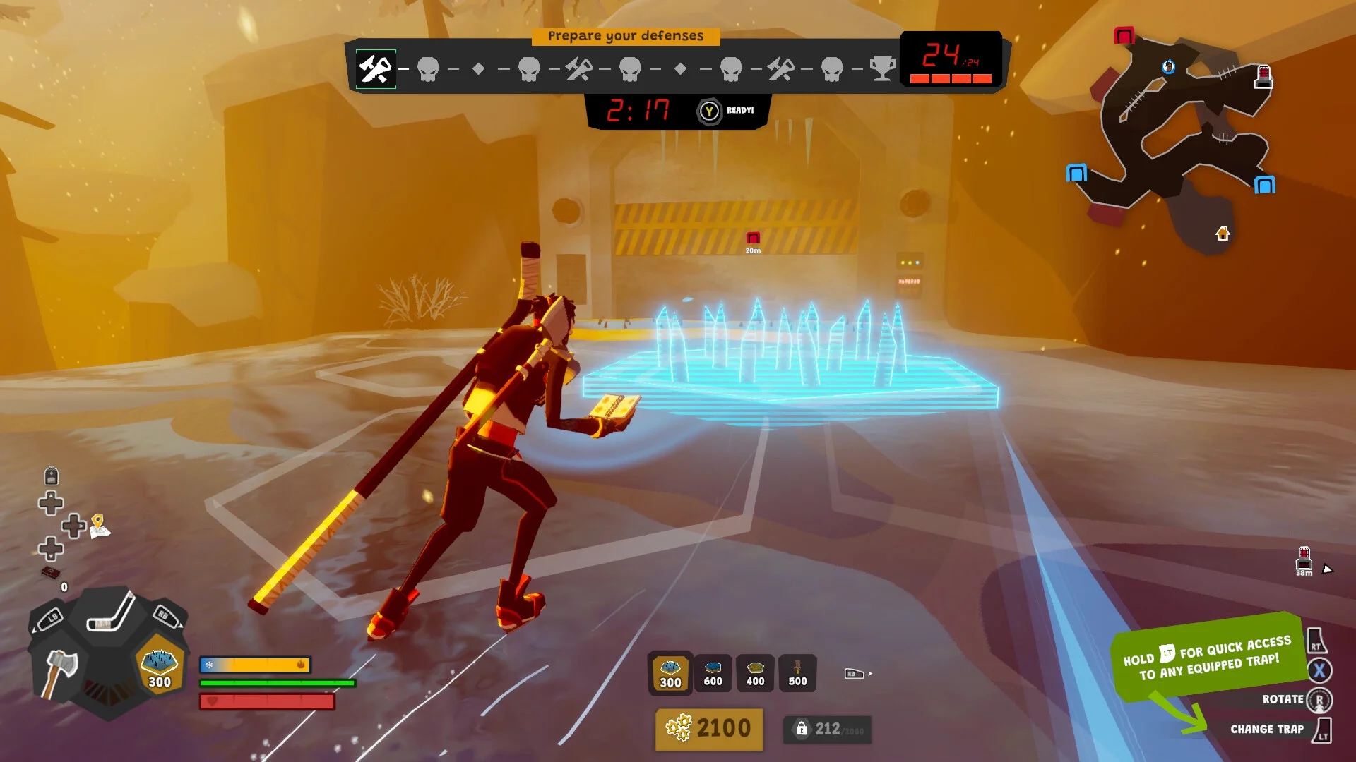 Wild Ice Journey Bound Games defense strategy screenshot