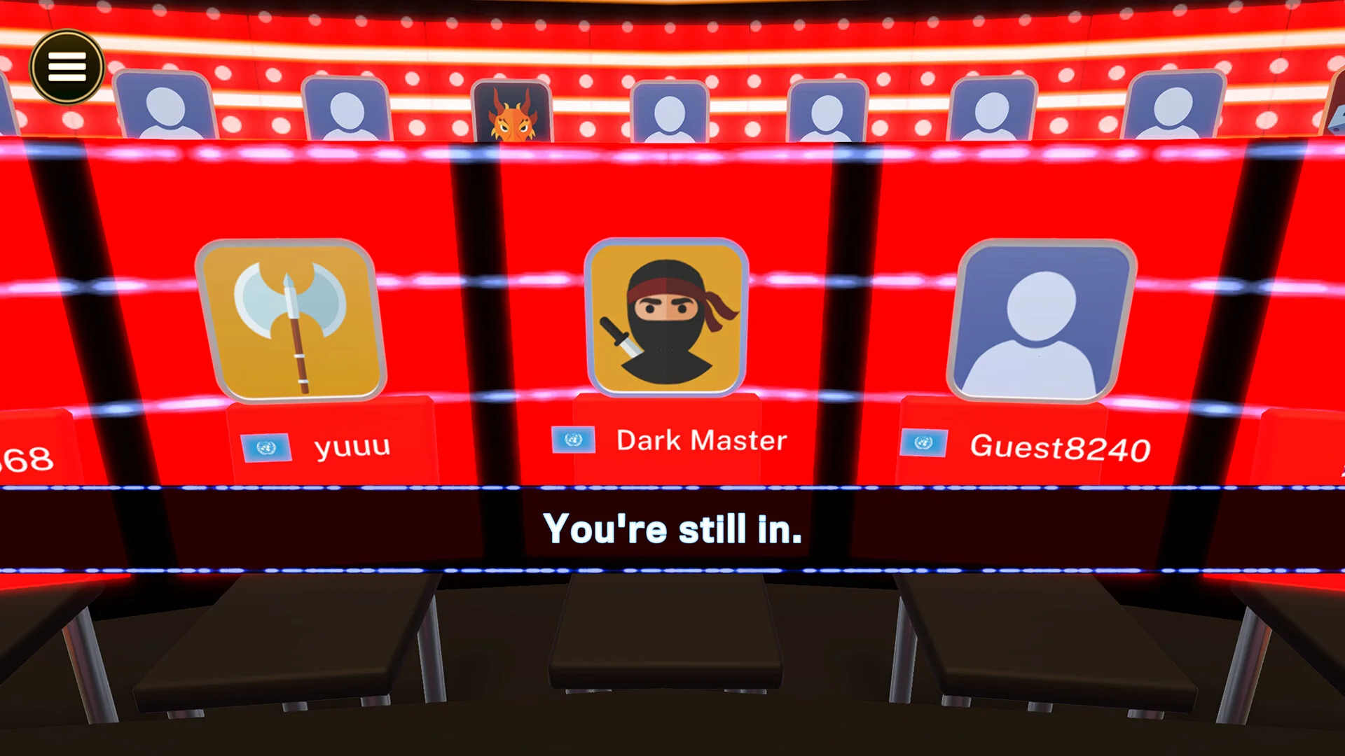 The 1% Club leaderboard screenshot