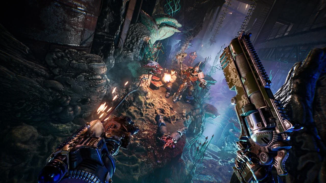 Necromunda Hired Gun bounty contracts in Warhammer hive