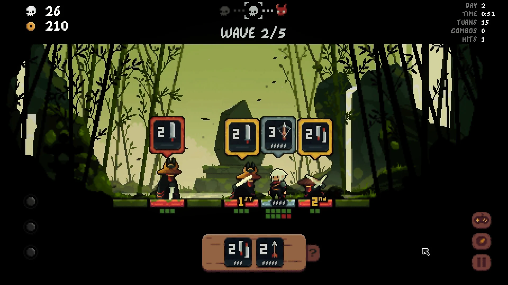 Shogun Showdown roguelike skills Steam