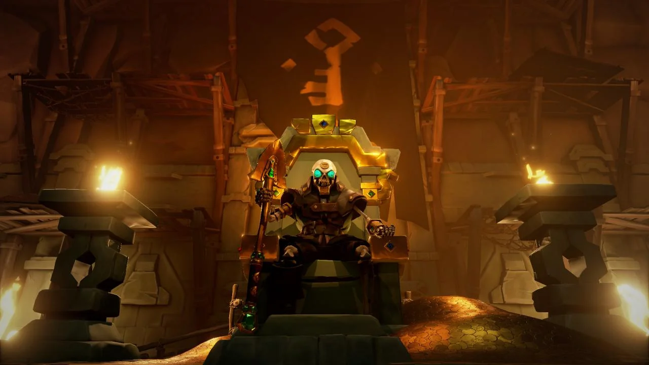 Sea of Thieves crew combat and treasure hunting