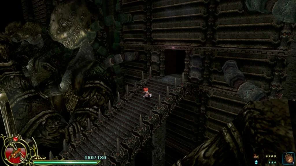 Ys VI boss battle screenshot GOG PC