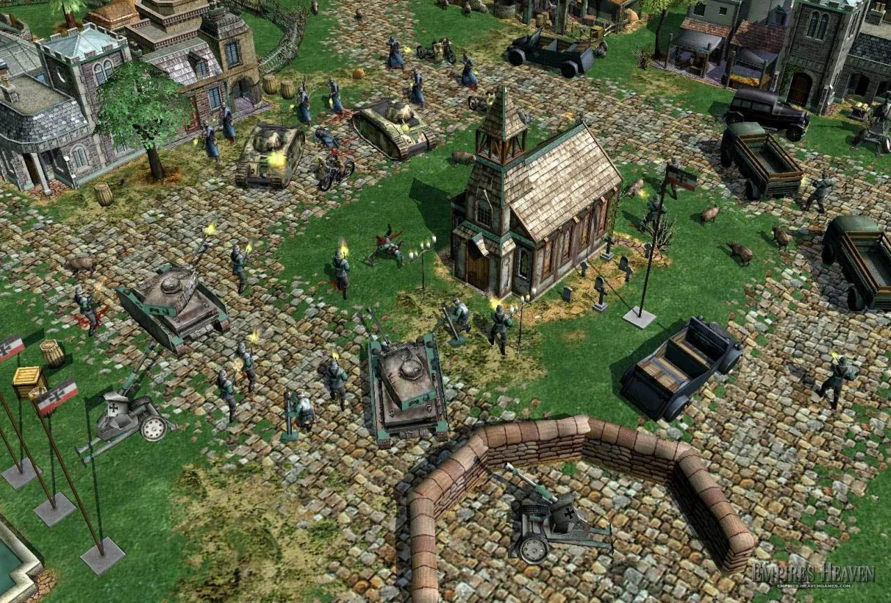 Empires Dawn RTS screenshot GOG PC