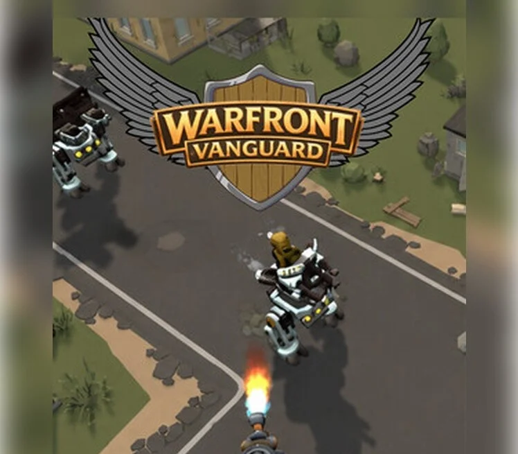 Warfront Vanguard cover of a casual tower defense map