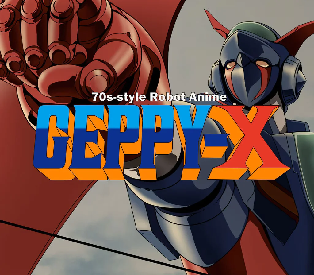 Geppy-X PlayStation cover mecha shooter EU
