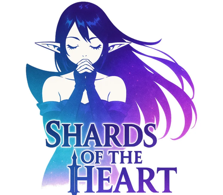 Shards of the Heart cover, dark fantasy RPG romance mystery