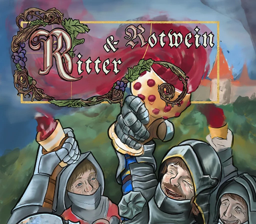 Ritter and Rotwein cover, Hurdy-Gurdy ragdoll knight