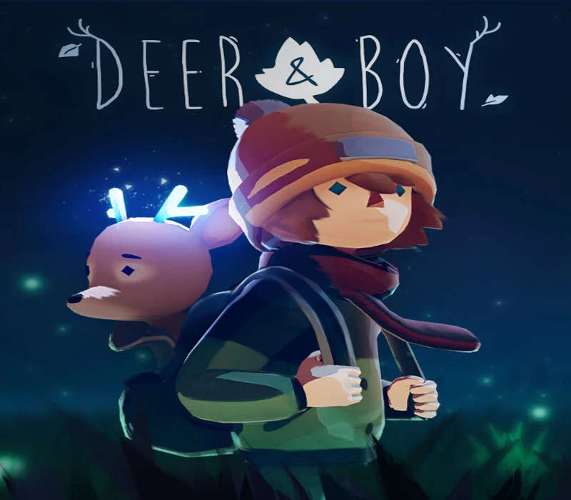Deer & Boy Steam cover, silent cinematic adventure on Windows