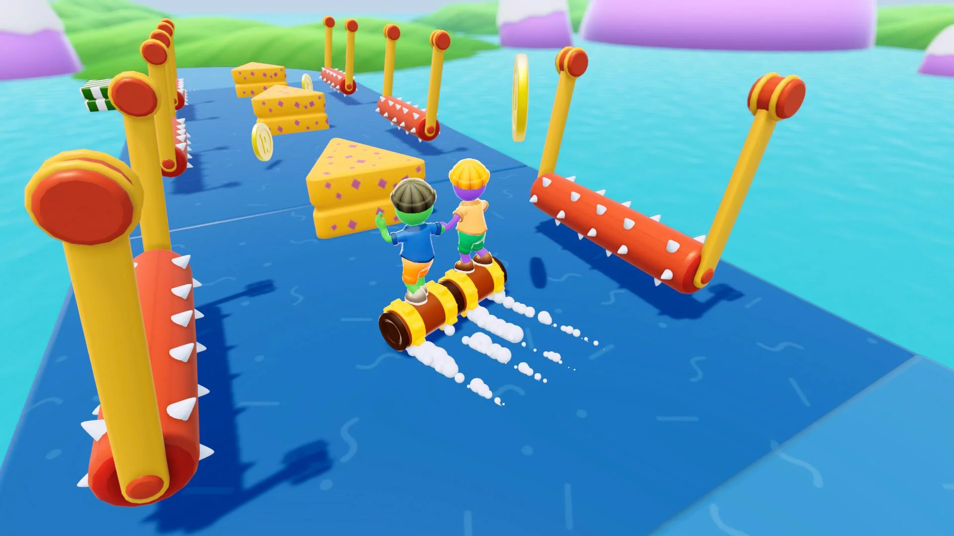 Roll Together shared split-screen co-op on one PC