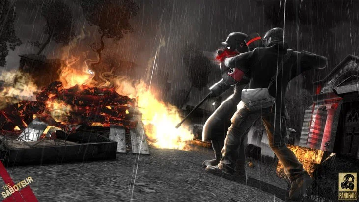 The Saboteur open-world Paris sabotage and racing