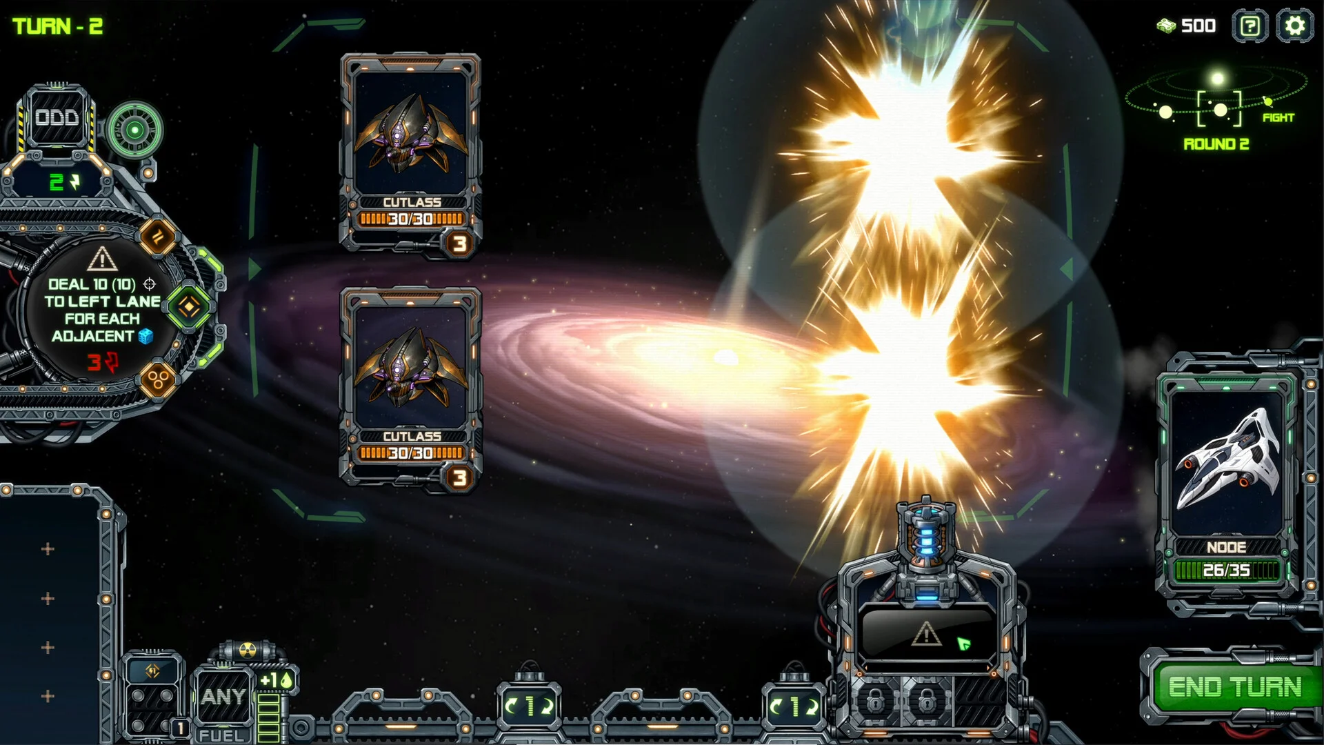 DAICE dice-powered weapons