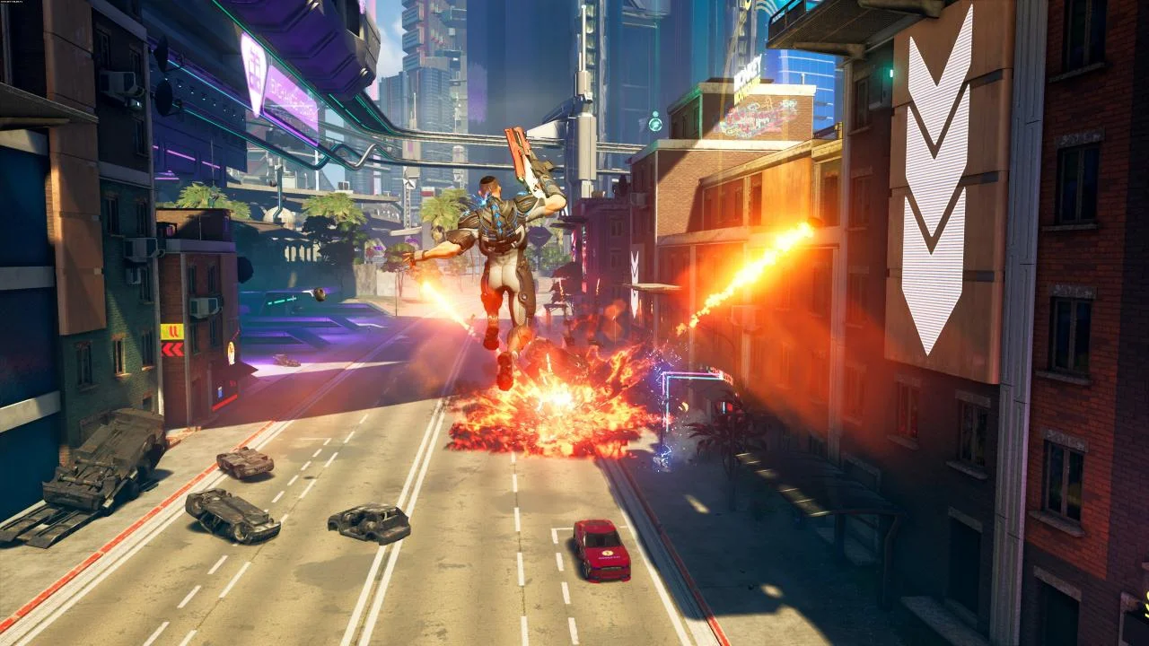 Crackdown 3 Wrecking Zone demolition versus other Agents