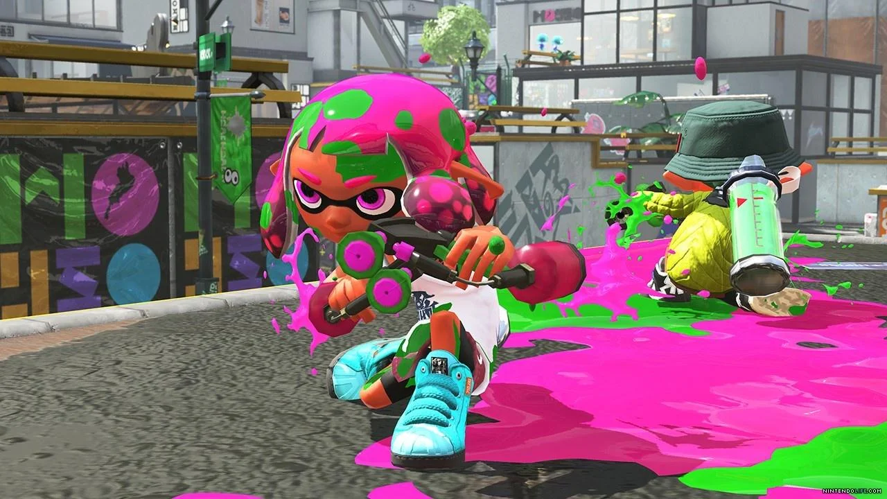 Splatoon 2 local Private Battle 2-8