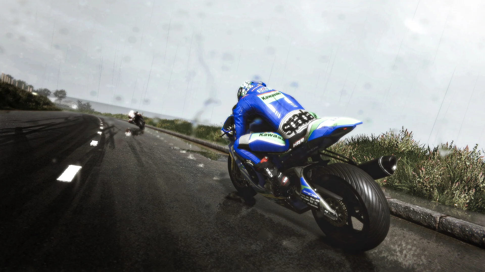 TT Isle Of Man Ride on the Edge 3 simulation physics motorcycle