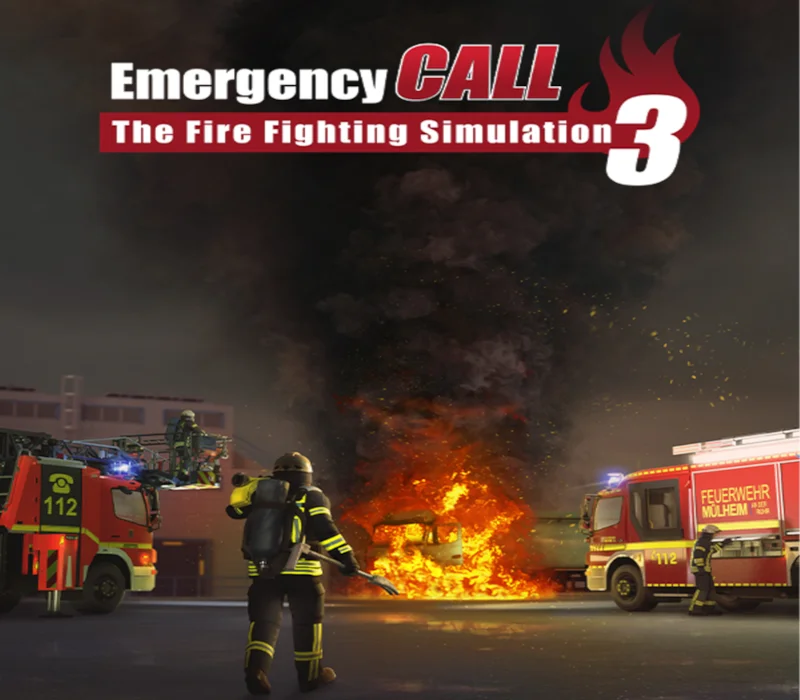 Emergency Call Firefighting Simulation 3 cover art, Crenetic fire sim