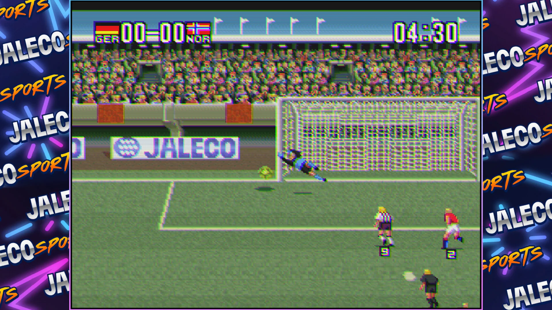 Jaleco Sports Goal 2 shared split-screen co-op