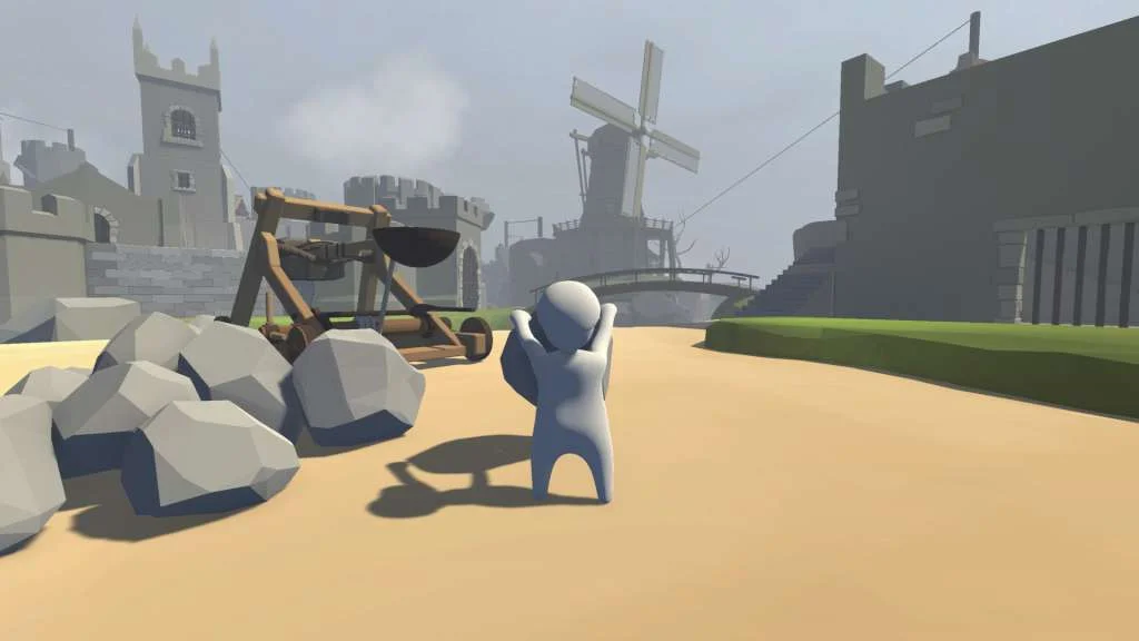 Human Fall Flat local co-op split-screen two players