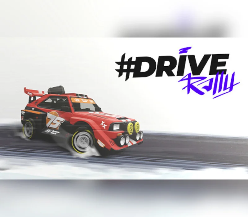#DRIVE Rally cover, 90s rally car
