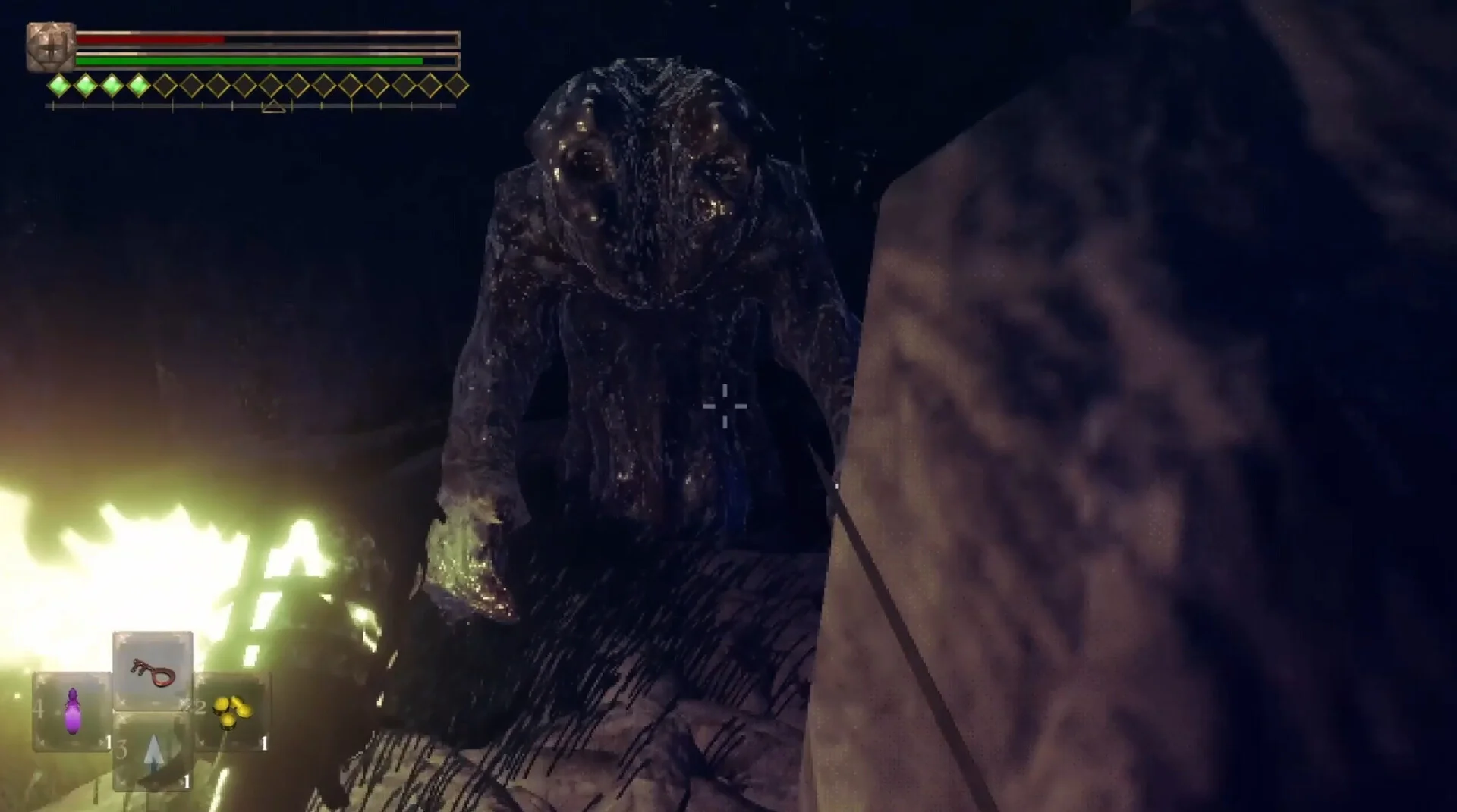 Forgotten Blood crystal dagger in the Forgotten Valley