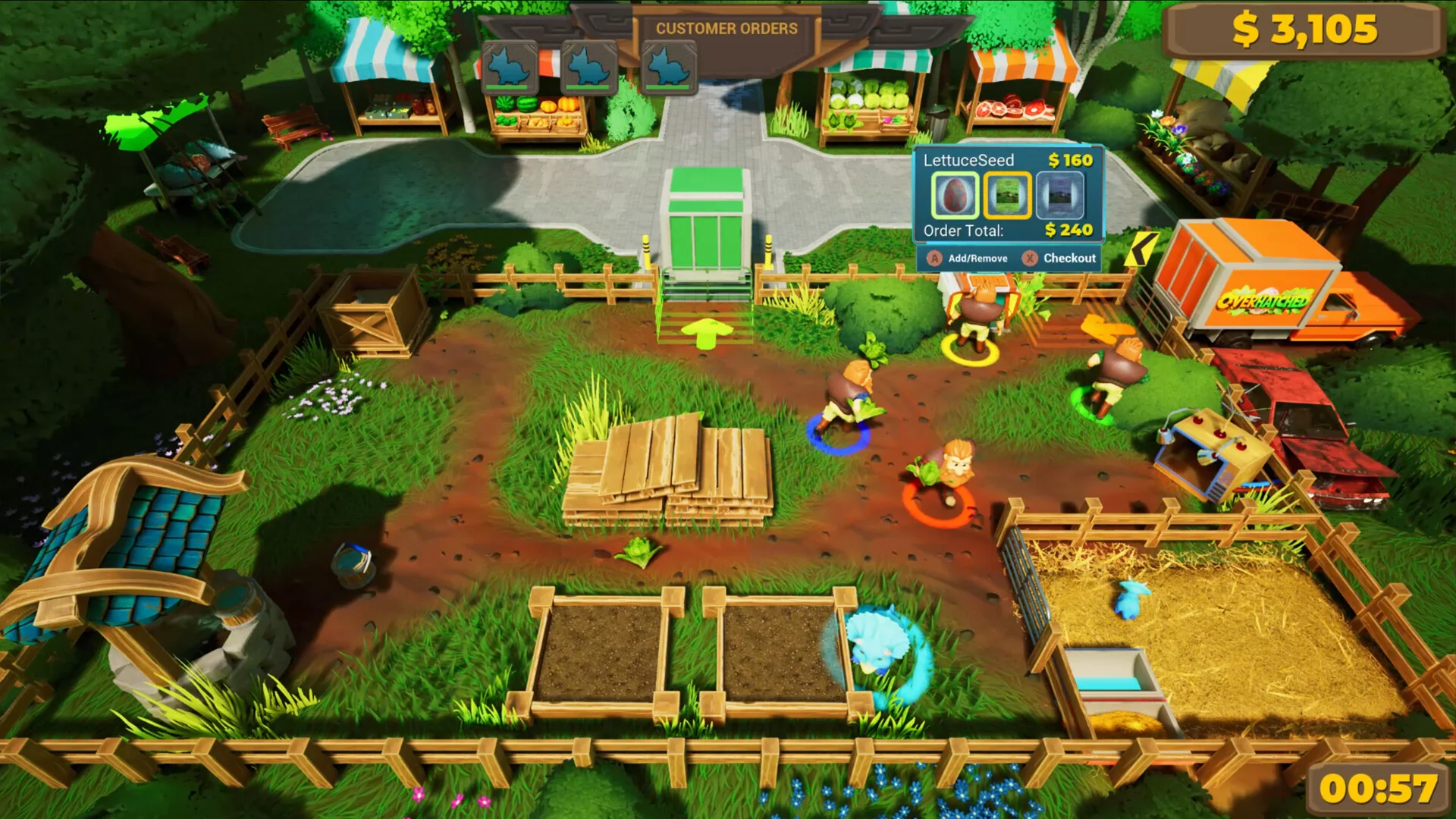 Overhatched hatch raise ship dinosaurs co-op facility gameplay