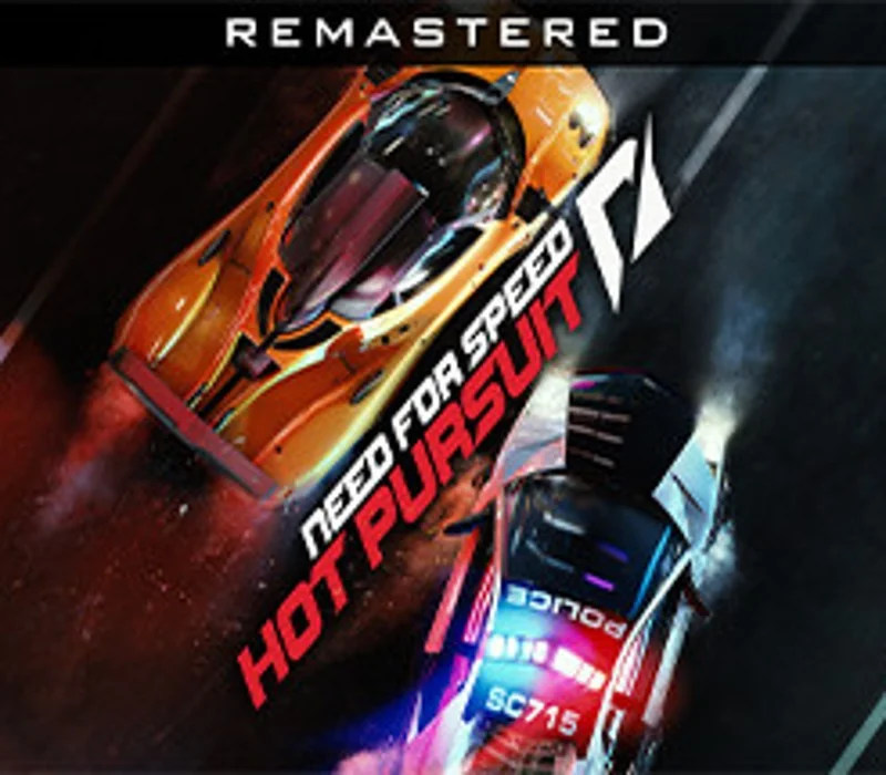 Need for Speed Hot Pursuit Remastered cover, cop chase