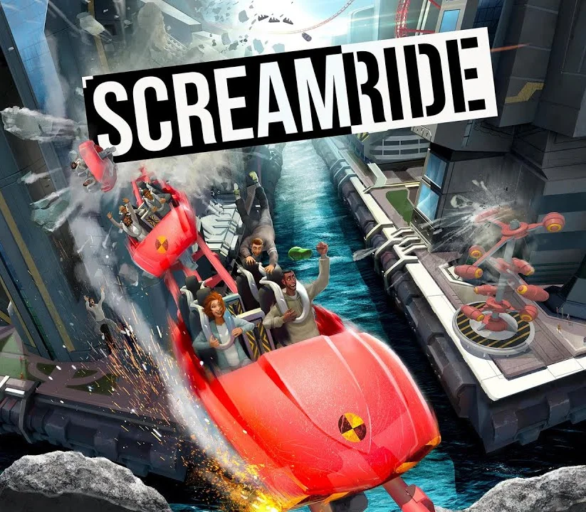 ScreamRide cover, Frontier theme-park coaster build