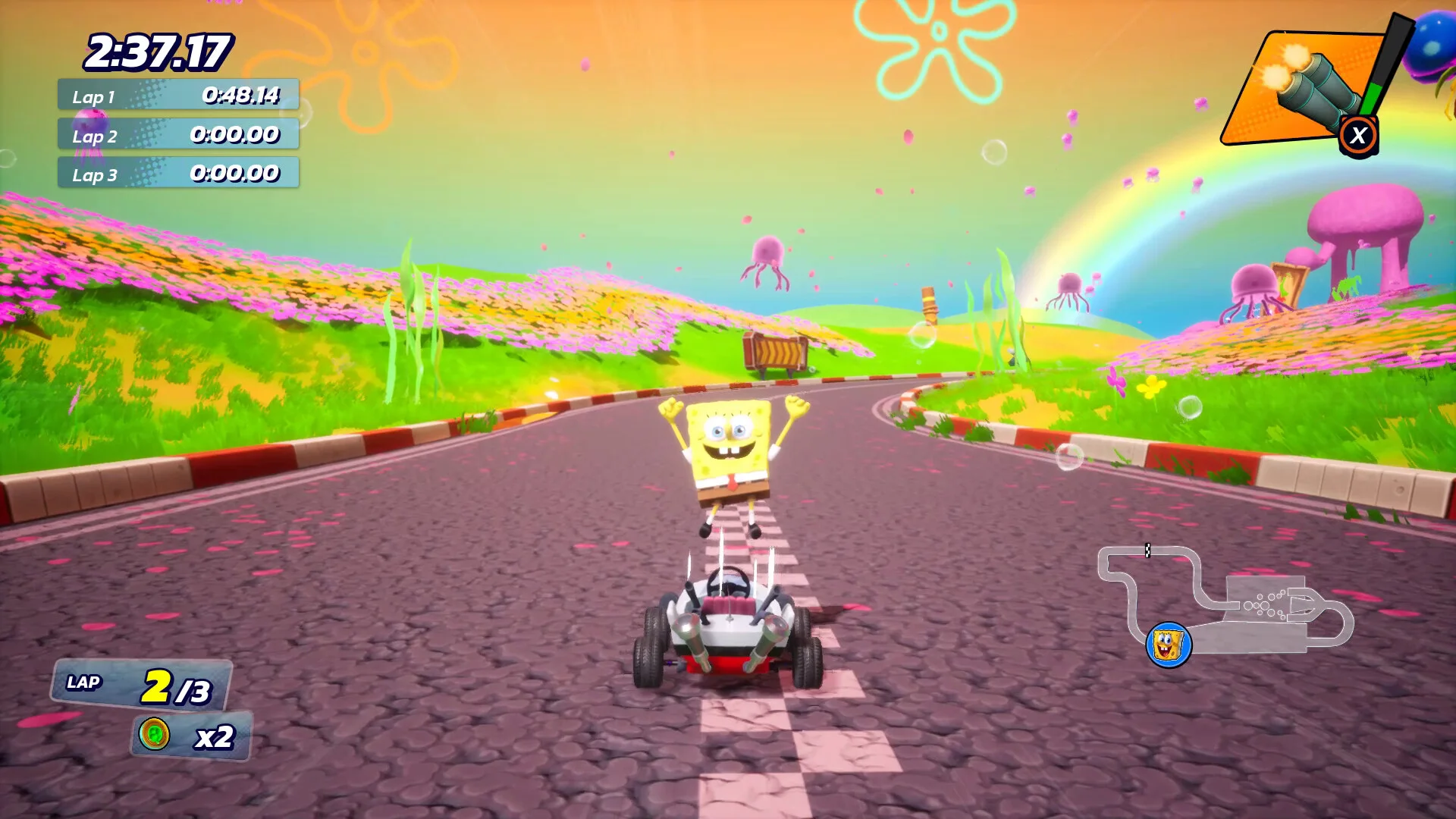 Nickelodeon Kart Racers 3 SpongeBob track