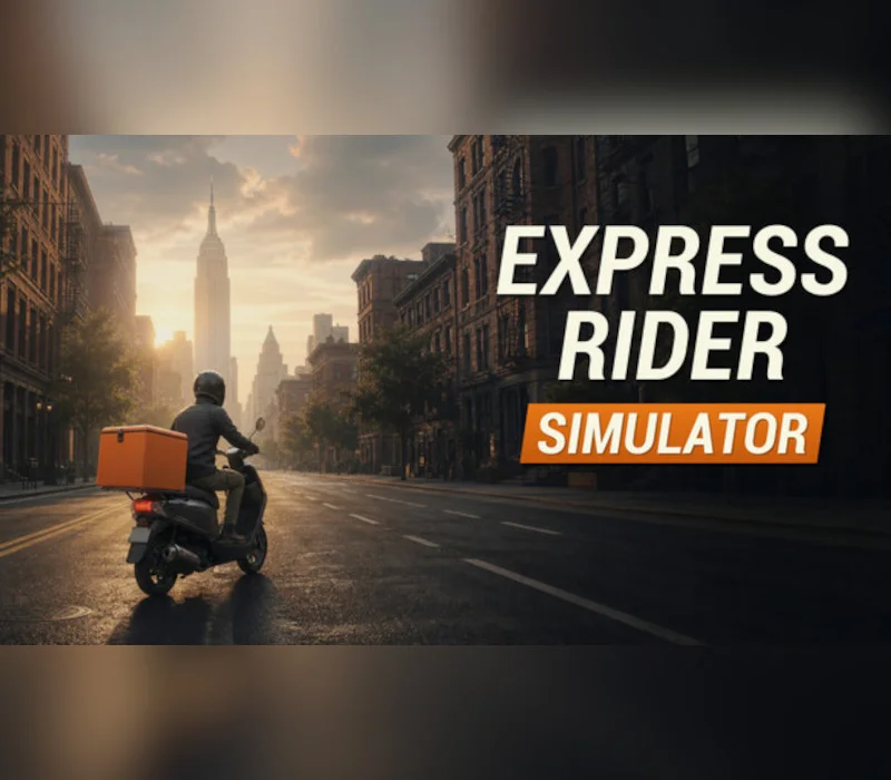 Express Rider Simulator cover of a city courier bike