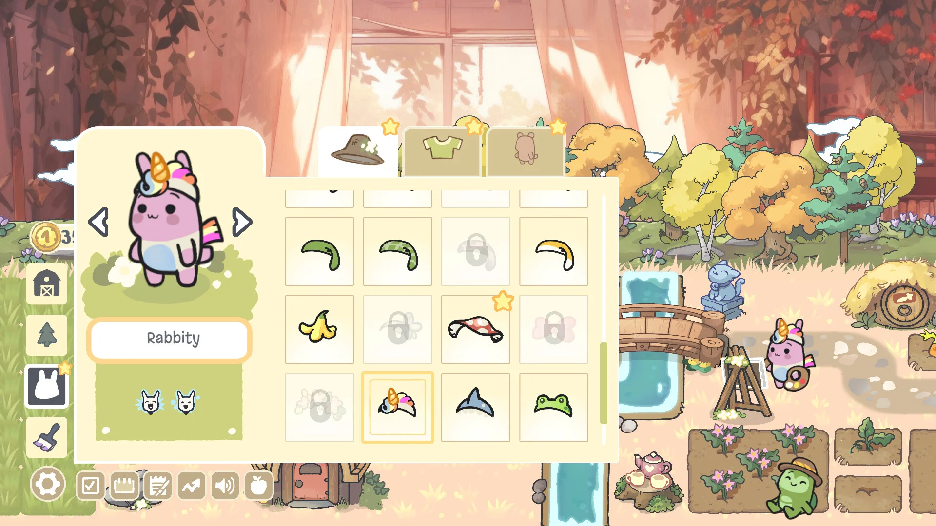 Focus Grove hats dresses and Tree skins