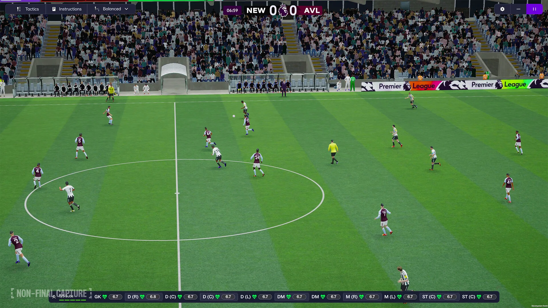 Football Manager 26 training calendar for a first team
