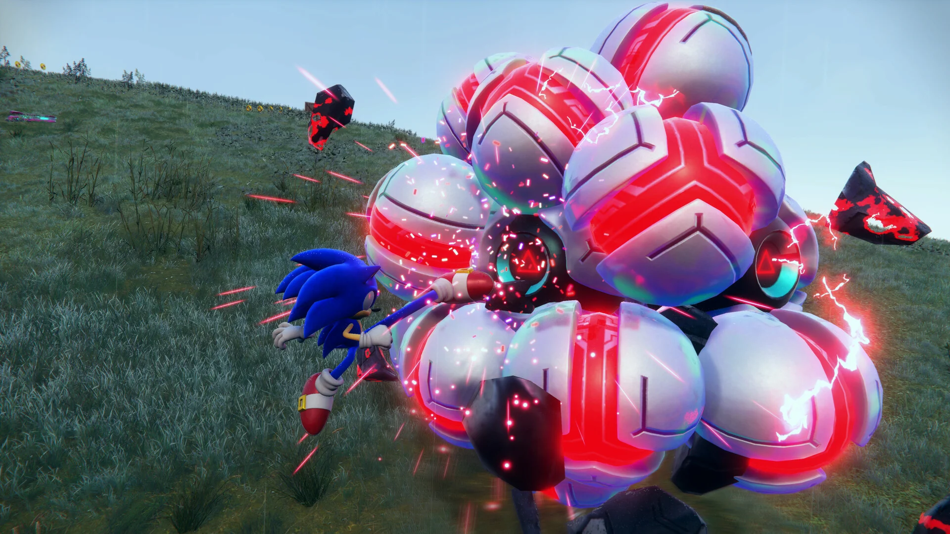 Sonic Frontiers Cyloop combat and boss encounters