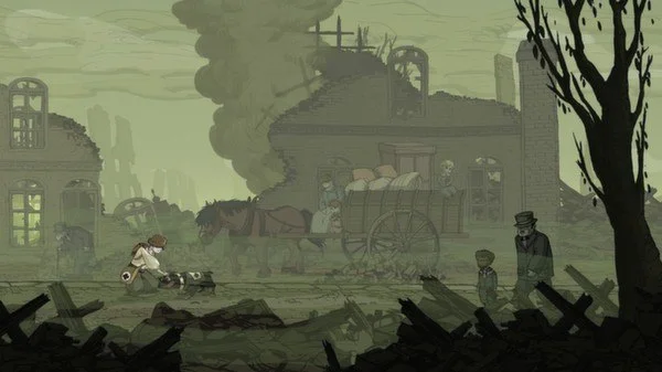 Valiant Hearts four crossed destinies comic panels